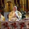 Mszy św. odpustowej przewodniczył śwętujacy 50-lecie kapłąństwa Zygmunt Uczciwek.