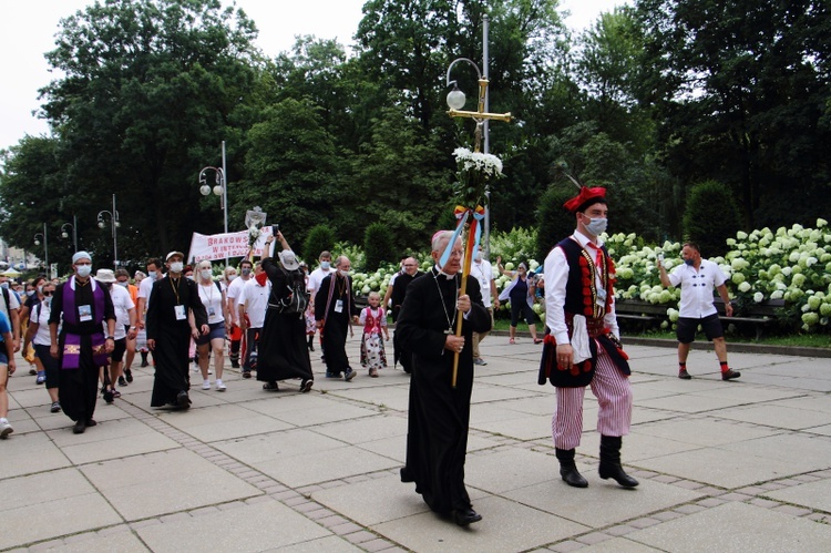 Wejście 40. Pieszej Pielgrzymki Krakowskiej na Jasną Górę