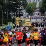 Wejście 40. Pieszej Pielgrzymki Krakowskiej na Jasną Górę