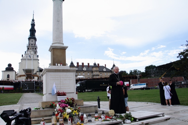 Wejście 40. Pieszej Pielgrzymki Krakowskiej na Jasną Górę