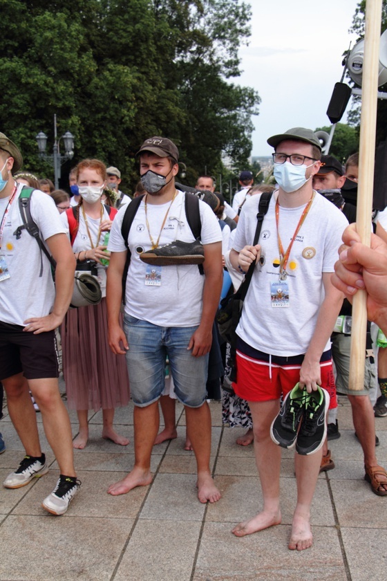 Wejście 40. Pieszej Pielgrzymki Krakowskiej na Jasną Górę