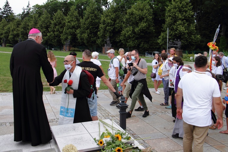 Wejście 40. Pieszej Pielgrzymki Krakowskiej na Jasną Górę