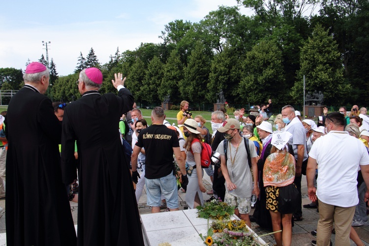 Wejście 40. Pieszej Pielgrzymki Krakowskiej na Jasną Górę