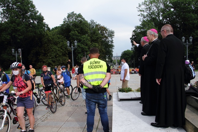 Wejście 40. Pieszej Pielgrzymki Krakowskiej na Jasną Górę