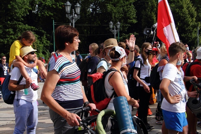 Wejście 40. Pieszej Pielgrzymki Krakowskiej na Jasną Górę