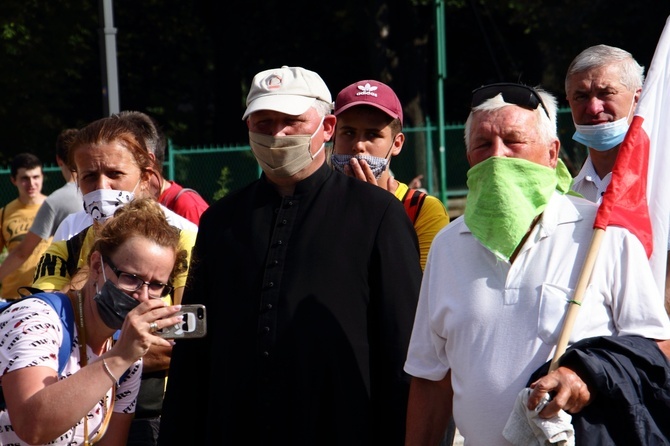 Wejście 40. Pieszej Pielgrzymki Krakowskiej na Jasną Górę