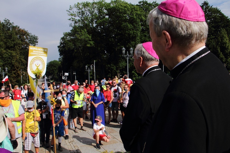 Wejście 40. Pieszej Pielgrzymki Krakowskiej na Jasną Górę