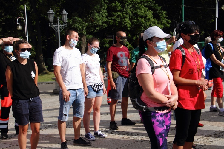 Wejście 40. Pieszej Pielgrzymki Krakowskiej na Jasną Górę