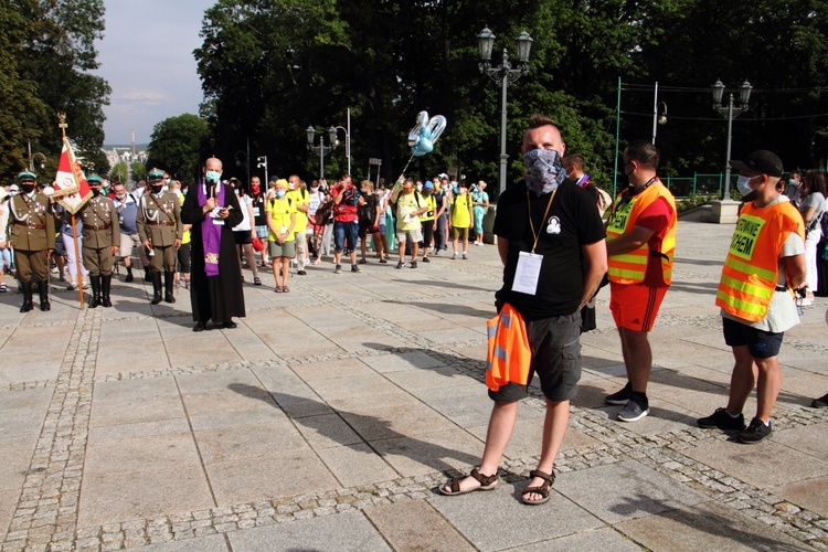 Wejście 40. Pieszej Pielgrzymki Krakowskiej na Jasną Górę