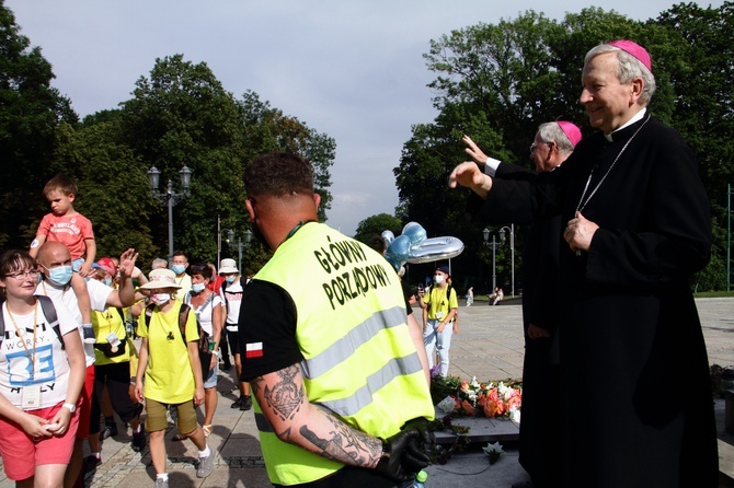 Wejście 40. Pieszej Pielgrzymki Krakowskiej na Jasną Górę