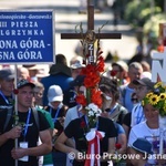 Wejście 38. Zielonogórsko-Gorzowskiej Pieszej Pielgrzymki na Jasną Górę