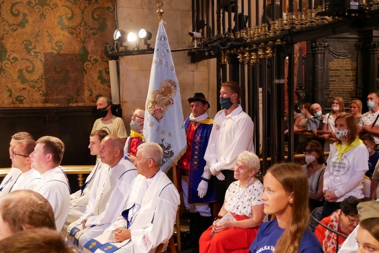 Eucharystia na Jasnej Górze na zakończenie pieszych pielgrzymek