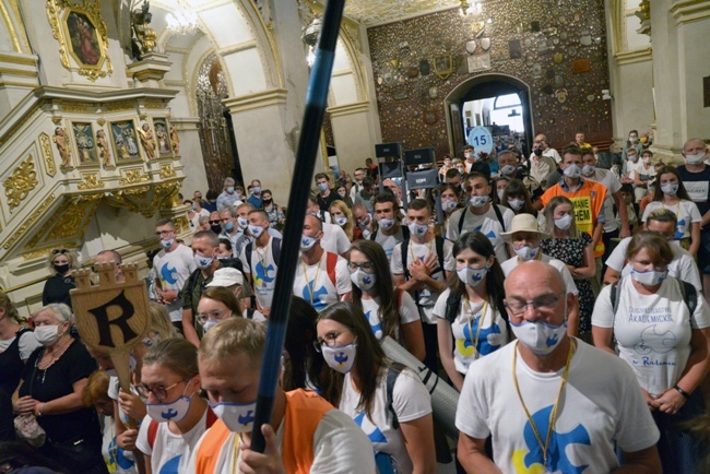 Pielgrzymka na Jasną Górę - wejście