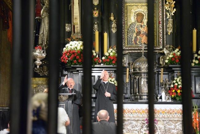 Pielgrzymka na Jasną Górę - wejście