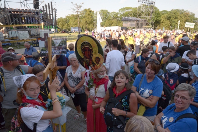 Pielgrzymka na Jasną Górę - wejście