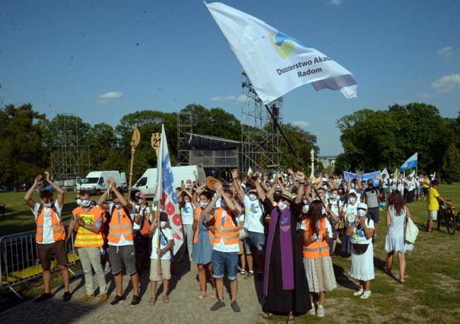 Pielgrzymka na Jasną Górę - wejście