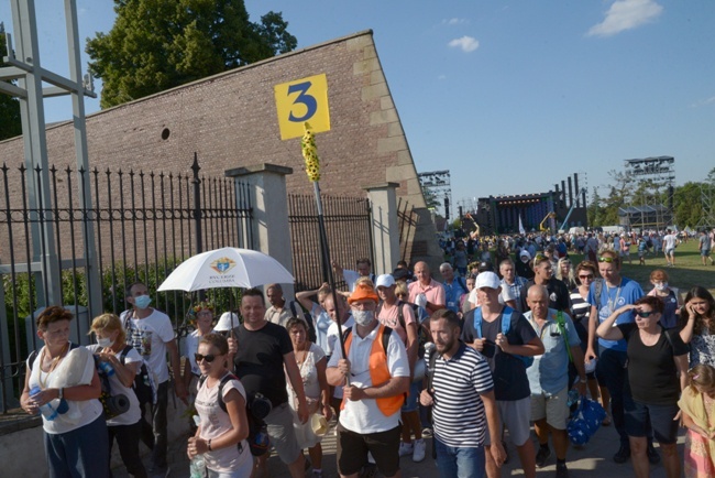 Pielgrzymka na Jasną Górę - wejście