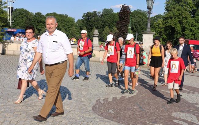 Pielgrzymka na Jasną Górę - wejście