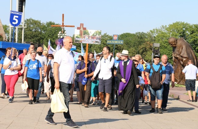 Pielgrzymka na Jasną Górę - wejście