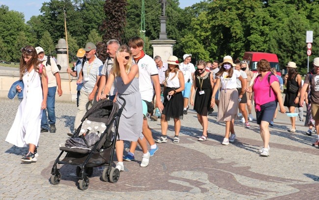 Pielgrzymka na Jasną Górę - wejście