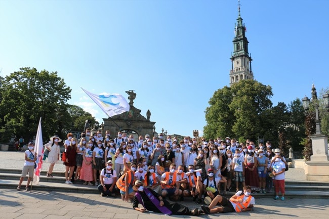 Pielgrzymka na Jasną Górę - wejście