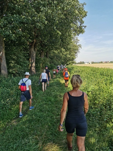 Pieszo na Górę Świętej Anny - Rachowice