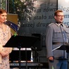 Na scenie wystąpli (od lewej): Katarzyna Bierecka (sopran) i Marcin Miloch (baryton) z towarzyszeniem instrumentalnym Cezarego i Franciszka Paciorków.
