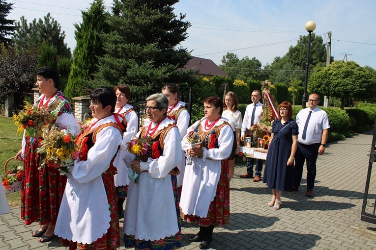 Dożynki w Łąkcie