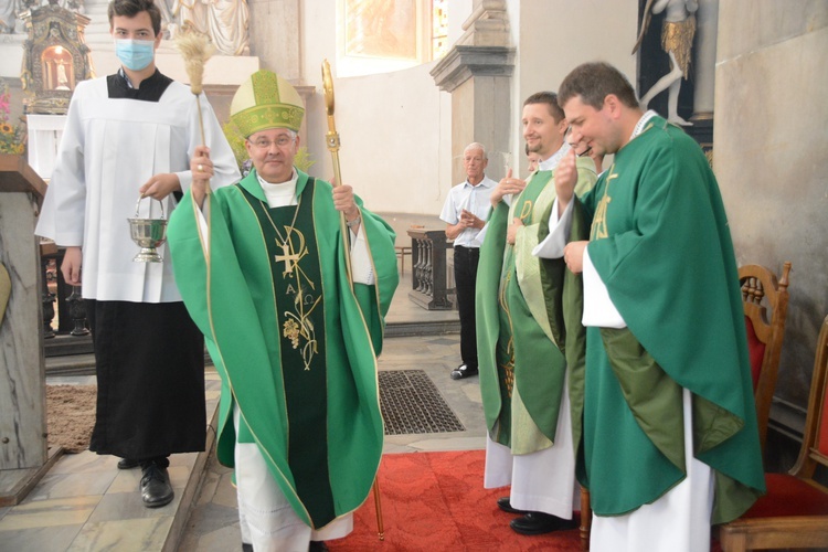 Eucharystia na rozpoczęcie pielgrzymki