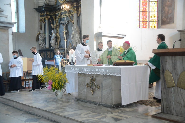 Eucharystia na rozpoczęcie pielgrzymki