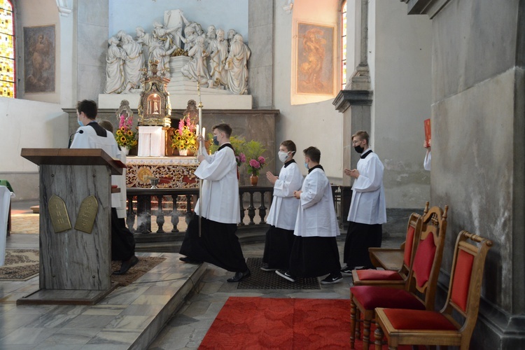 Eucharystia na rozpoczęcie pielgrzymki