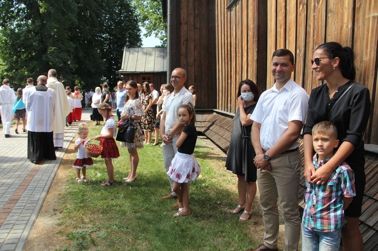 Krzyżanowice. Błogosławieństwo odnowionej dzwonnicy