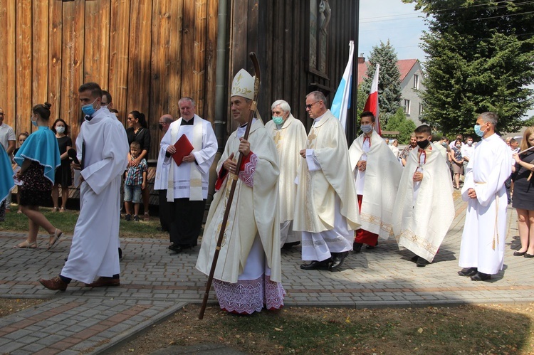 Krzyżanowice. Błogosławieństwo odnowionej dzwonnicy