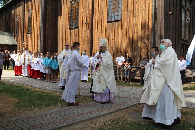 Krzyżanowice. Błogosławieństwo odnowionej dzwonnicy