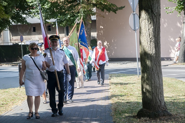 Figura św. Cecylii w Trzciance