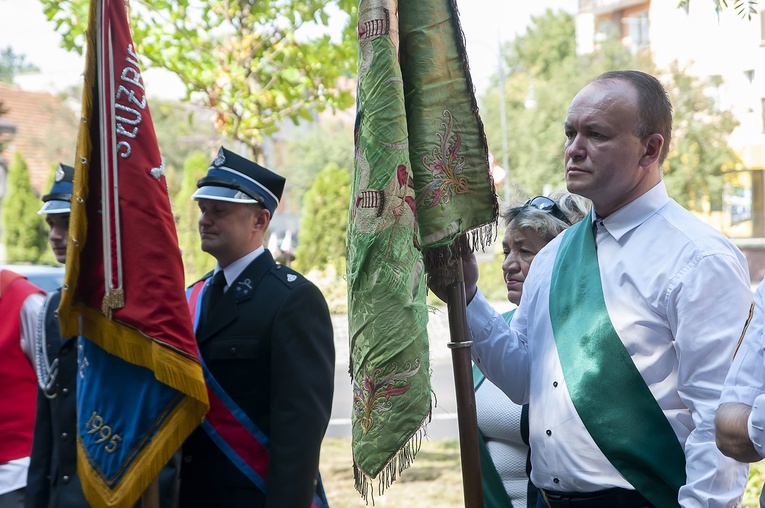 Figura św. Cecylii w Trzciance