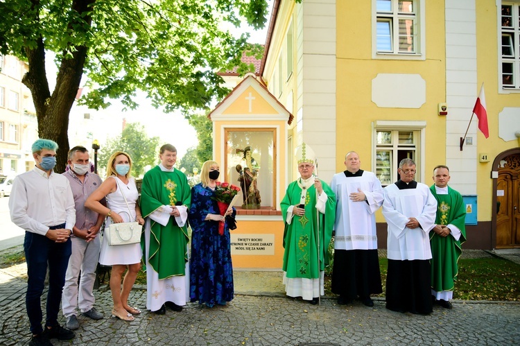 Olsztyn. Poświęcenie kaplicy św. Rocha