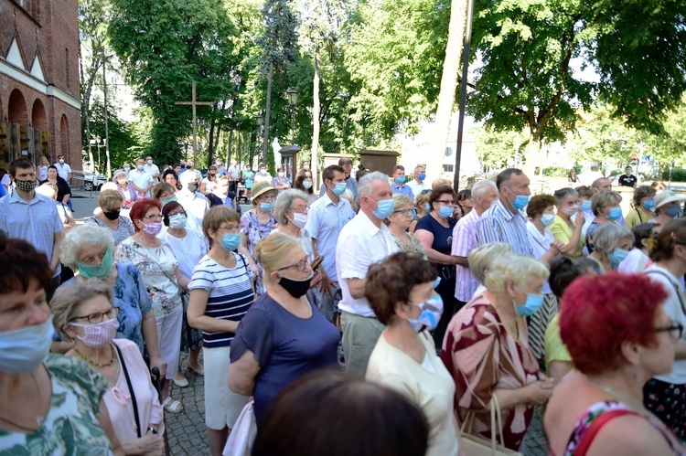 Olsztyn. Poświęcenie kaplicy św. Rocha