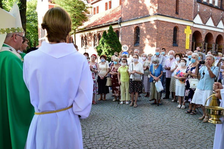 Olsztyn. Poświęcenie kaplicy św. Rocha