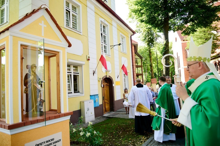 Olsztyn. Poświęcenie kaplicy św. Rocha