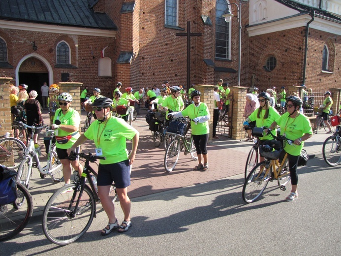 Pielgrzymka rowerowa z Przasnysza na Jasną Górę