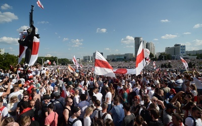 "Jestem gotowa wziąć na siebie odpowiedzialność za losy Białorusi"