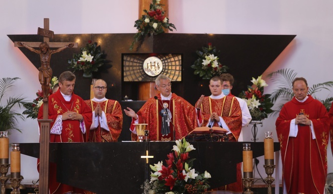 Głównym punktem diecezjalnych uroczystości ku czci patrona była Msza św. w kościele św. Maksymiliana.