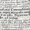 Fragment oryginalnego tekstu sprawozdania z badań komisji teologicznej z 1640 roku.