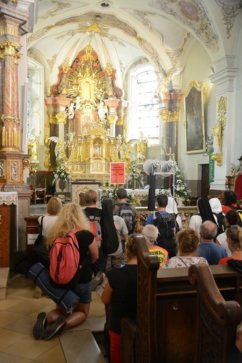 Jedynka czerwona melduje się na Górze św. Anny