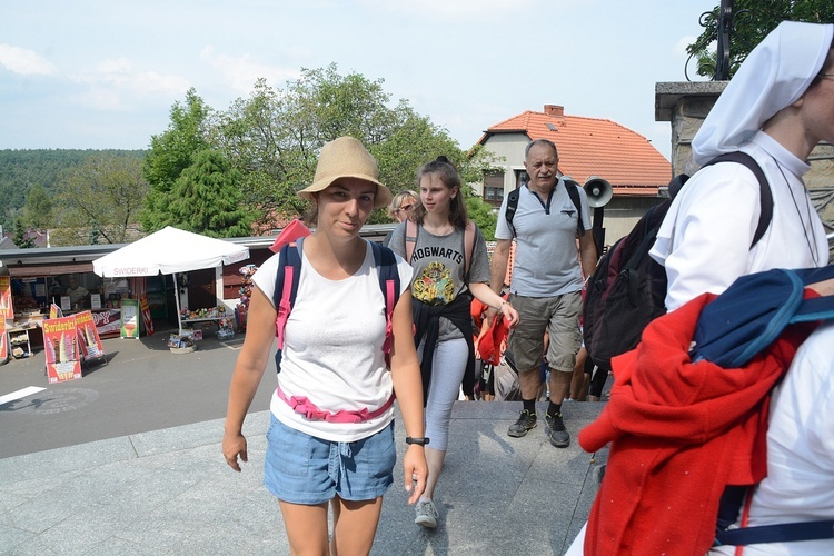 Jedynka czerwona melduje się na Górze św. Anny