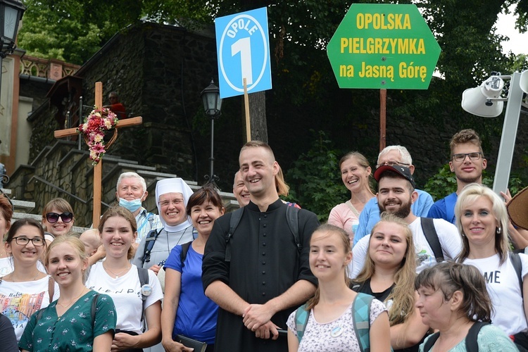 Jedynka niebieska na Górze św. Anny