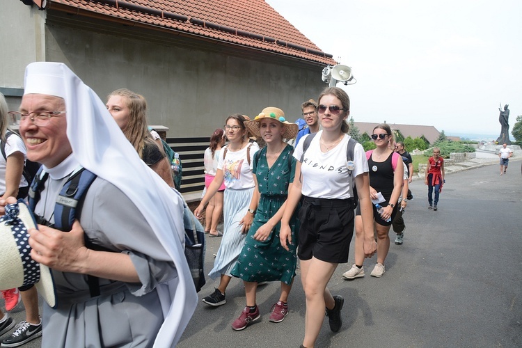 Jedynka niebieska na Górze św. Anny