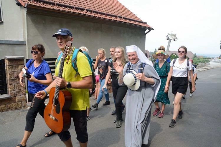 Jedynka niebieska na Górze św. Anny