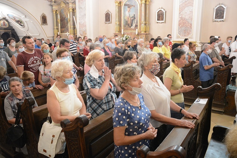 Pielgrzymkowa Eucharystia na Górze św. Anny